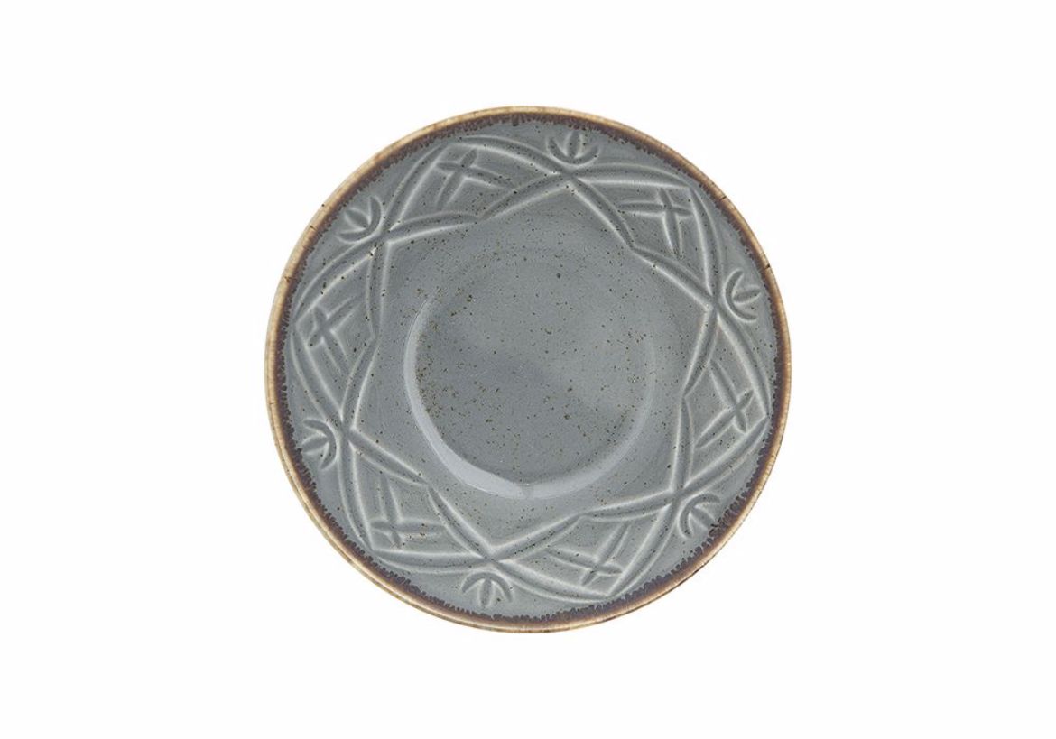 Bol gris 12cm vaisselle de table maison