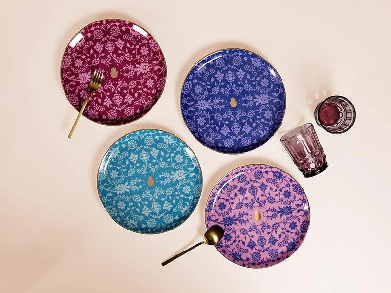 Service de table douze personnes motifs marocain