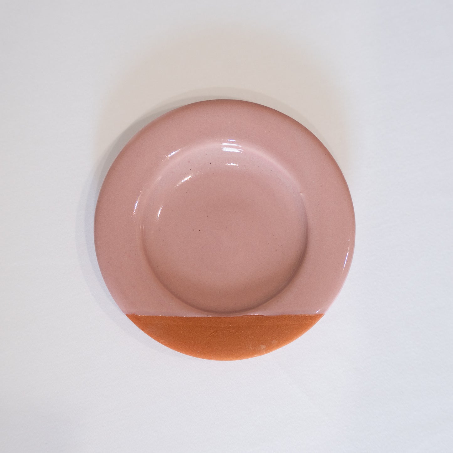 Tasse à café en terre cuite rose clair