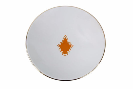 assiette creuse en porcelaine illustrant leclat et lauthenticite des motifs marocains apportant une atmosphere exotique a toute decoration maison