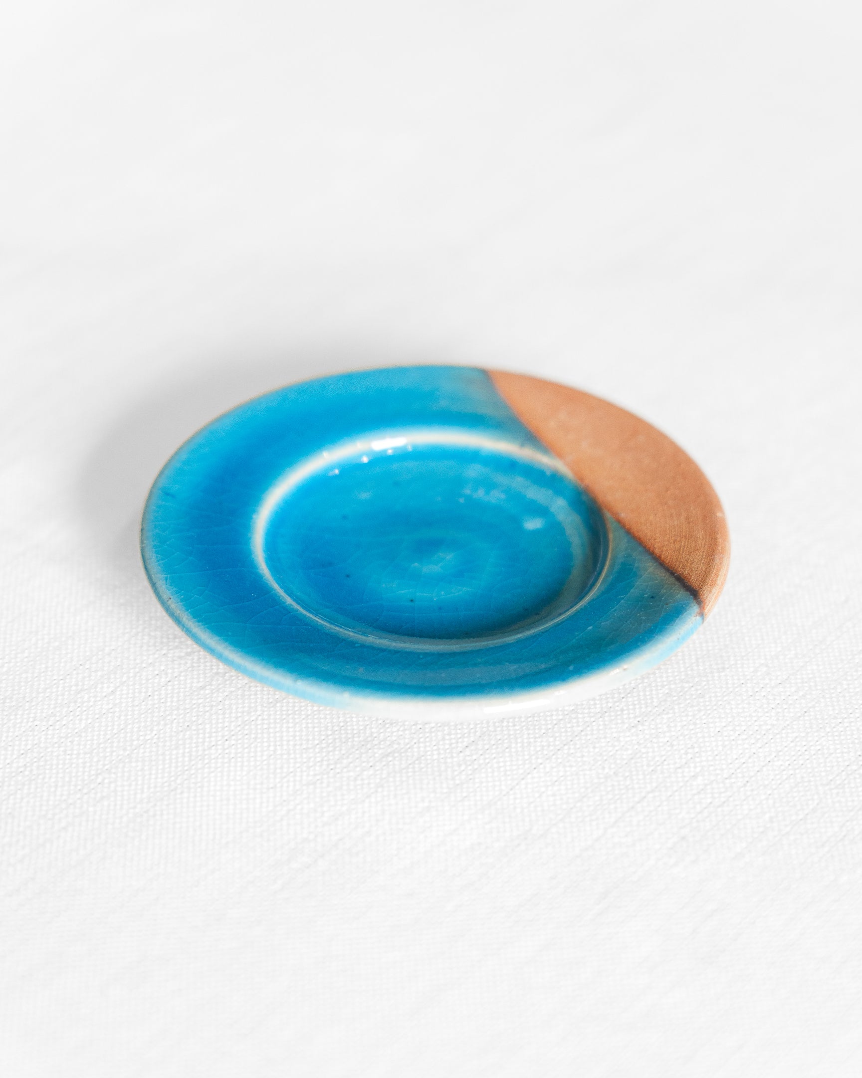 tasse acafe bleu azur artisanale marocaine moderne originale