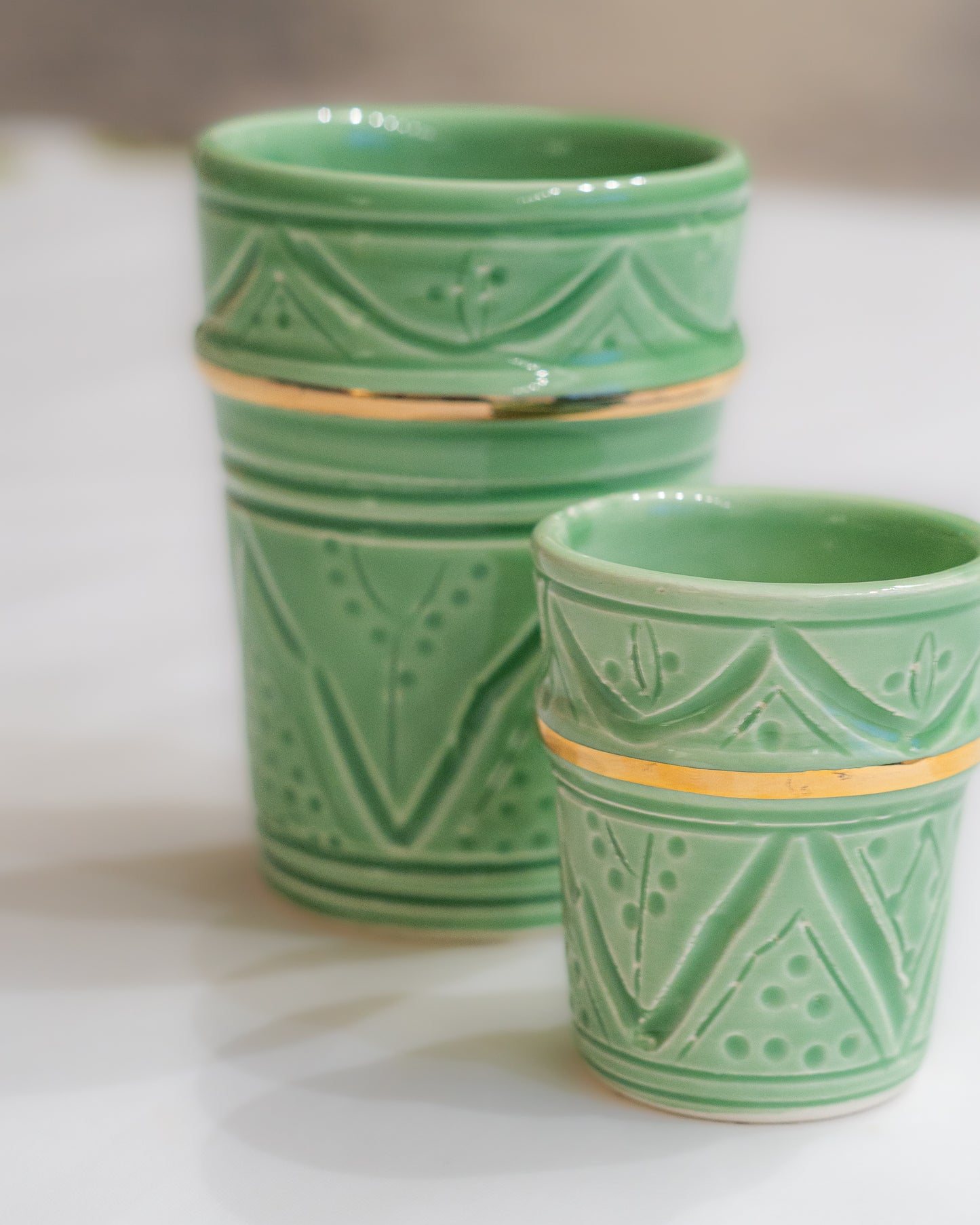ambiance marocaine authentique avec ce verre beldi parfait pour une atmosphere chaleureuse dans la decoration maisons