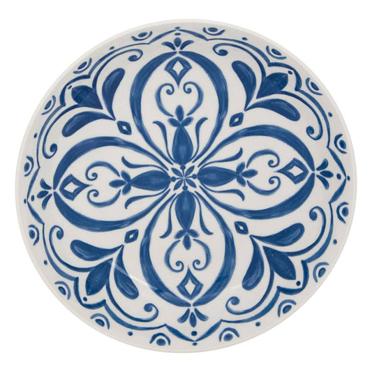 Assiette creuse Marocaine Bleu de Fès 20cm