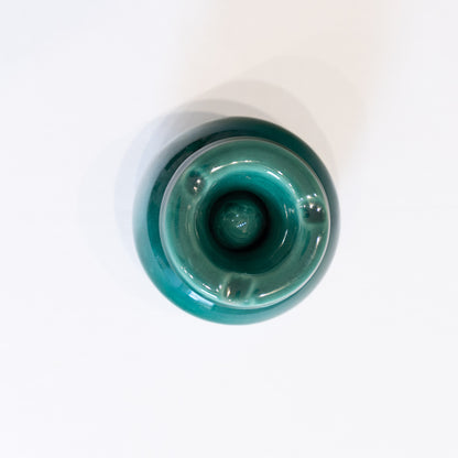 Cendrier vert artisanal marocain