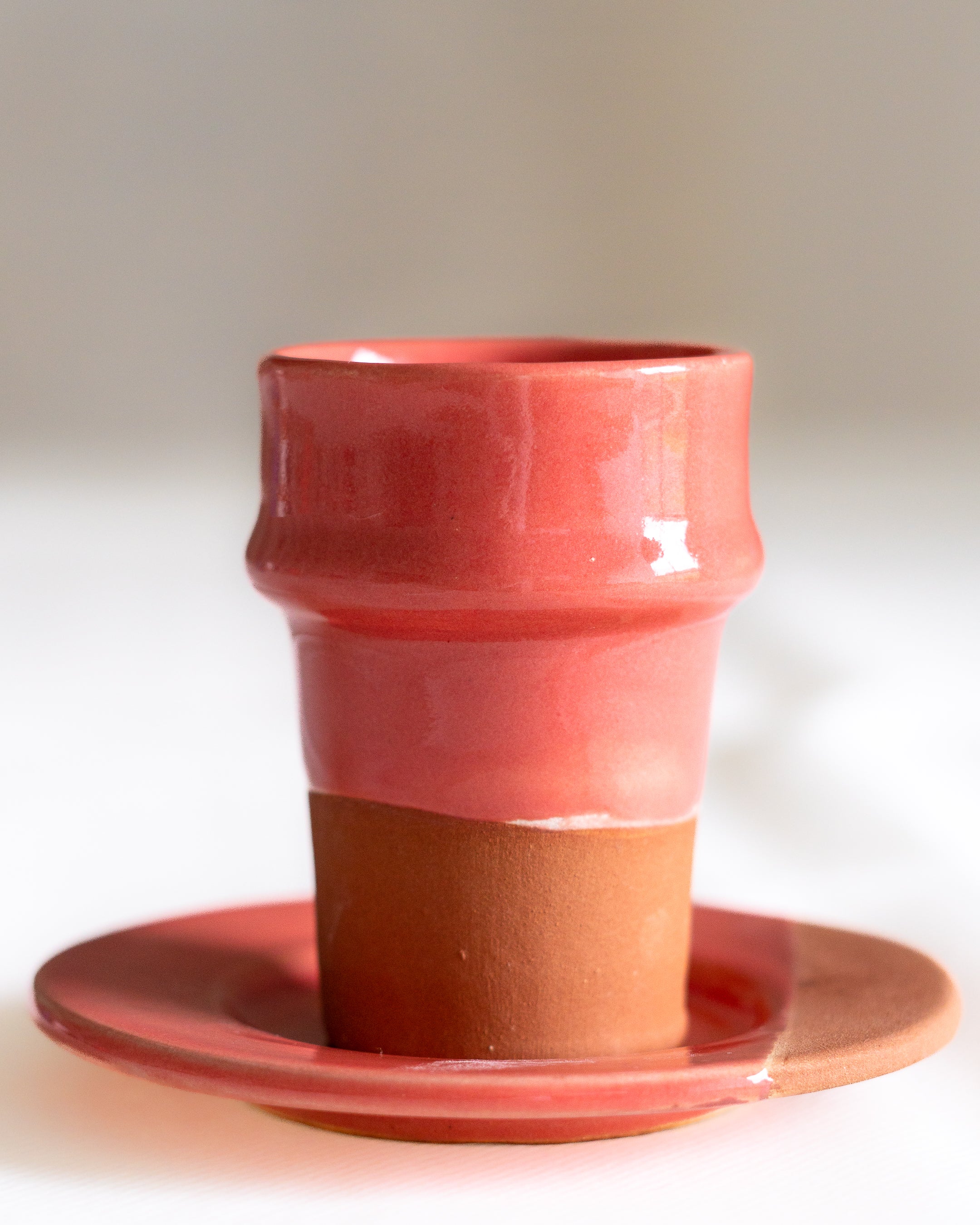 Tasse Marocaine Beldi en Argile - Mug Artisanal Peint à la Main (Motif Fleur Tasse Marocaine Beldi en Argile - Mug Artisanal Peint à la Main (Motif Fleur