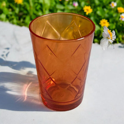 Verres à thé marocains colorés