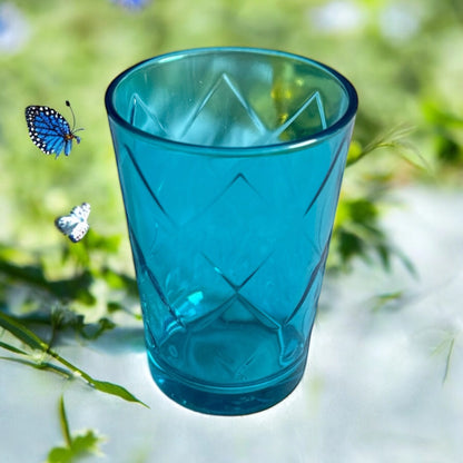 Verres à thé marocains colorés