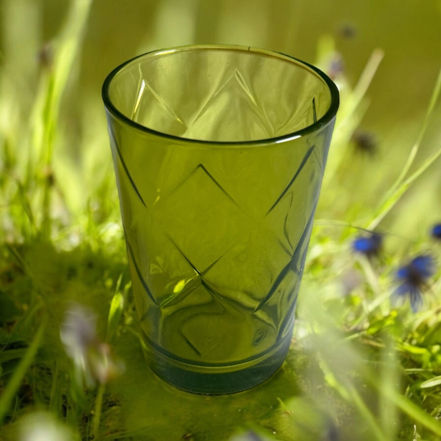 Verres à thé marocains colorés
